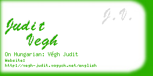 judit vegh business card